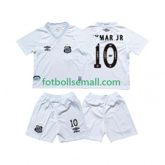 Matchtröjor Santos FC Neymar JR 10 2025-2026 Kortärmad till Barn (1:a ställ)