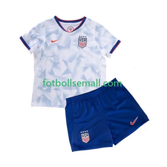 Matchtröjor USA 2025 Kortärmad till Barn (1:a ställ)