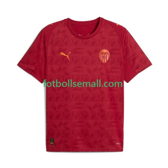 Matchtröjor Valencia CF 2025-2026 Kortärmad till Herr (2:a ställ)