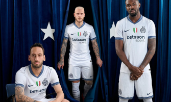 Inters nya bortatröja inför den nya säsongen