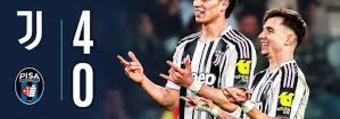 Juventus 4-0 Pisa
