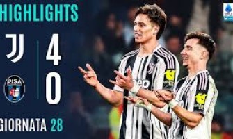 Juventus 4-0 Pisa