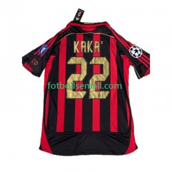 Matchtröjor AC Milan KAKA 8 Retro 2006-2007 Kortärmad till Herr (1:a ställ)