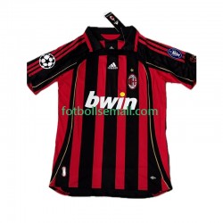 Matchtröjor AC Milan KAKA 8 Retro 2006-2007 Kortärmad till Herr (1:a ställ)