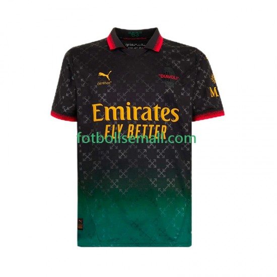Matchtröjor AC Milan RAFA LEAO 10 2024-2025 Kortärmad till Barn (4:e ställ)