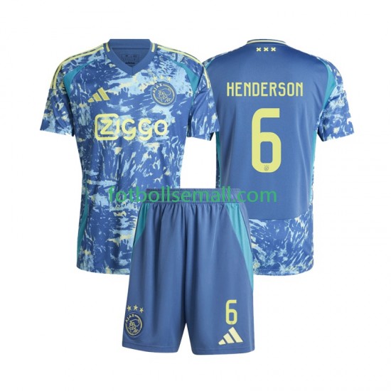 Matchtröjor AFC Ajax Henderson 6 2024-2025 Kortärmad till Barn (2:a ställ)