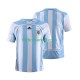 Matchtröjor Argentina Retro 2006 Kortärmad till Herr (1:a ställ)