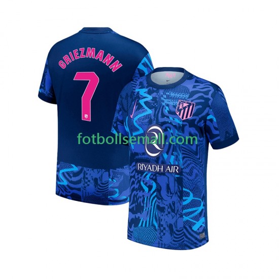 Matchtröjor Atlético Madrid Antoine Griezmann 7 2024-2025 Kortärmad till Herr (3:e ställ)