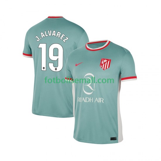 Matchtröjor Atlético Madrid Julian Alvarez 19 2024-2025 Kortärmad till Herr (2:a ställ)