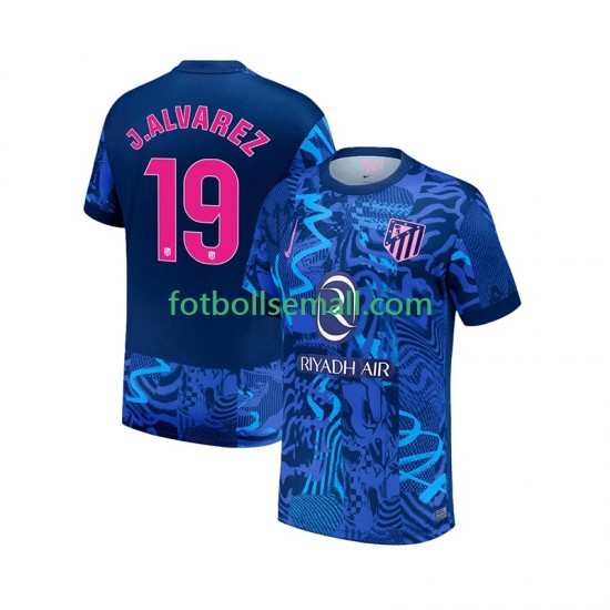 Matchtröjor Atlético Madrid Julian Alvarez 19 2024-2025 Kortärmad till Herr (3:e ställ)