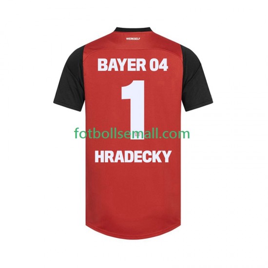 Matchtröjor Bayer 04 Leverkusen HRADECKY 1 2024-2025 Kortärmad till Herr (1:a ställ)