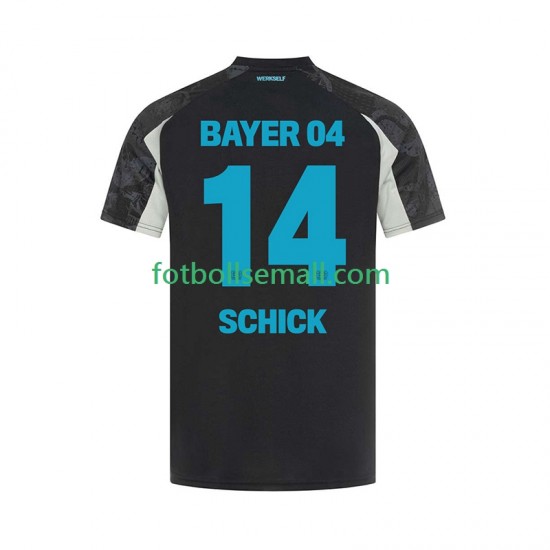 Matchtröjor Bayer 04 Leverkusen Patrik Schick 14 2024-2025 Kortärmad till Herr (3:e ställ)