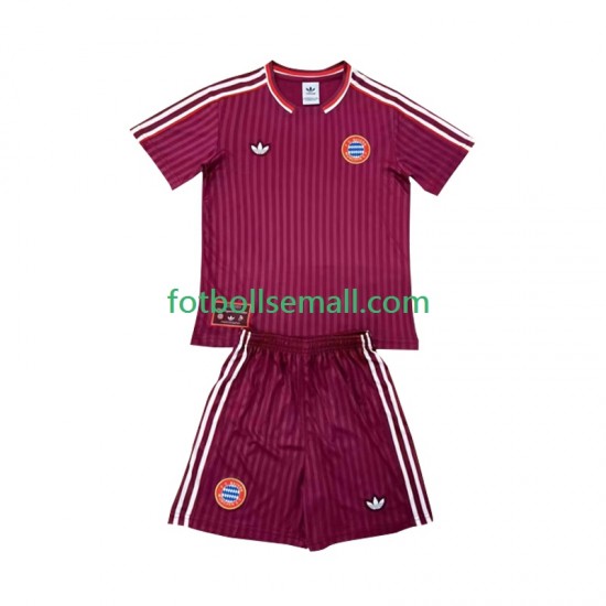 Matchtröjor FC Bayern München Icon 2024-2025 Kortärmad till Barn (1:a ställ)