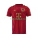 Röd Matchtröjor FC Bayern München Jamal Musiala 42 125th Anniversary 2024-2025 Kortärmad till Barn (1:a ställ)
