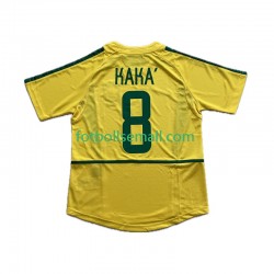 Matchtröjor Brasilien KAKA 8 Retro 2002 Kortärmad till Herr (1:a ställ) Matchtröjor Brasilien KAKA 8 Retro 2002 Kortärmad till Herr (1:a ställ)