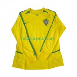 Matchtröjor Brasilien Retro 2002 Långärmad till Herr (1:a ställ) Matchtröjor Brasilien Retro 2002 Långärmad till Herr (1:a ställ)