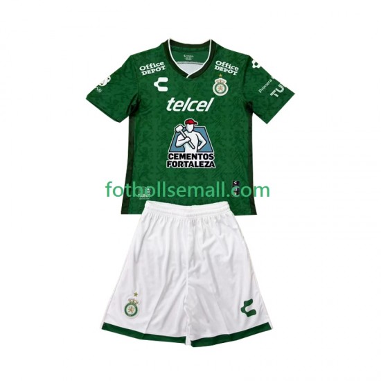 Matchtröjor Club Leon 2024-2025 Kortärmad till Barn (1:a ställ)