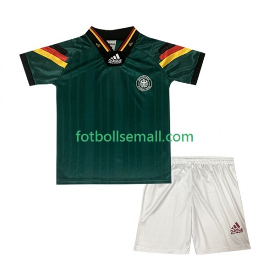 Matchtröjor Tyskland Retro 1992 Kortärmad till Barn (2:a ställ)
