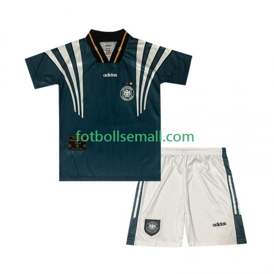 Matchtröjor Tyskland Retro 1996 Kortärmad till Barn (2:a ställ)