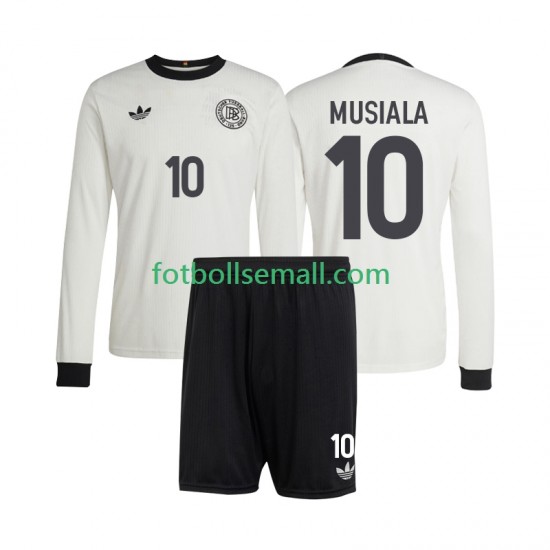 Matchtröjor Tyskland Jamal Musiala 10 ANVERSARY 2025 Långärmad till Barn (1:a ställ)