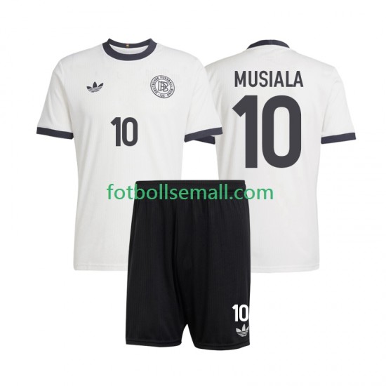Matchtröjor Tyskland Jamal Musiala 10 ANVERSARY 2025 Kortärmad till Barn (1:a ställ)