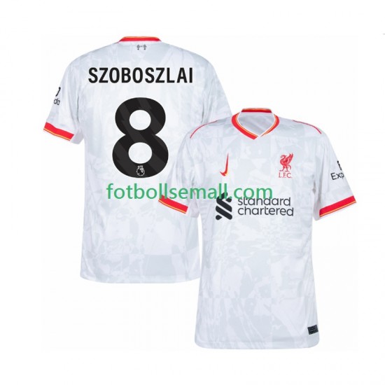 Matchtröjor Liverpool Szoboszlai 8 2024-2025 Kortärmad till Herr (3:e ställ)