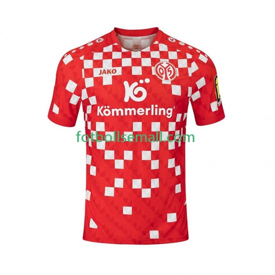 Matchtröjor Mainz 05 2024-2025 Kortärmad till Herr (1:a ställ)