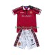 Matchtröjor Manchester United Beckham 7 Retro 1998-1999 Kortärmad till Barn (1:a ställ)