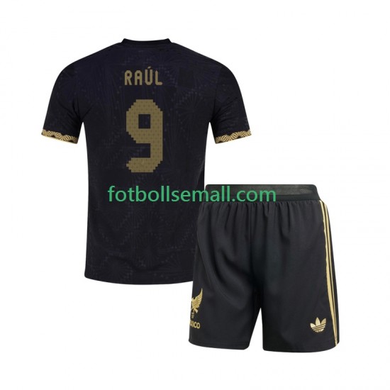 Matchtröjor Mexiko Raul Jimenez 9 Gold Cup 2025 Kortärmad till Barn (1:a ställ)
