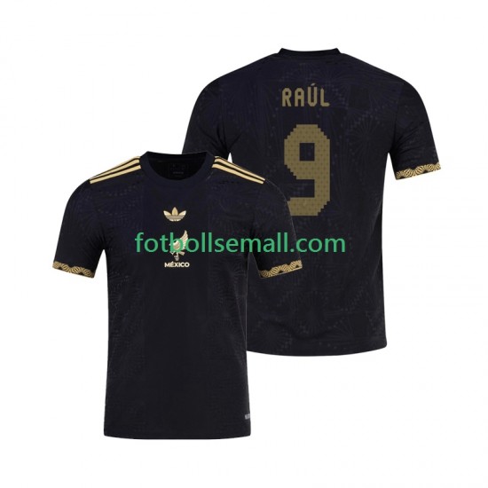 Matchtröjor Mexiko Raul Jimenez 9 Gold Cup 2025 Kortärmad till Herr (1:a ställ)
