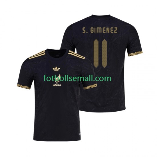 Matchtröjor Mexiko Santiago Gimenez 11 Gold Cup 2025 Kortärmad till Herr (1:a ställ)
