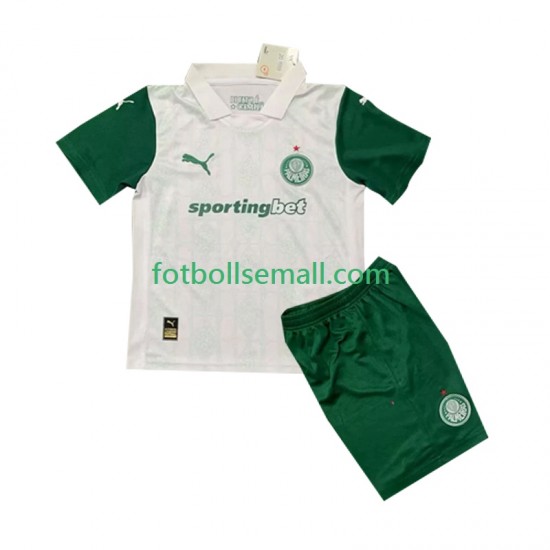 Matchtröjor Palmeiras 2025 Kortärmad till Barn (2:a ställ)