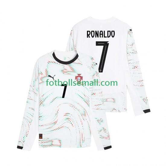Matchtröjor Portugal Cristiano Ronaldo 7 2025 Långärmad till Herr (2:a ställ)