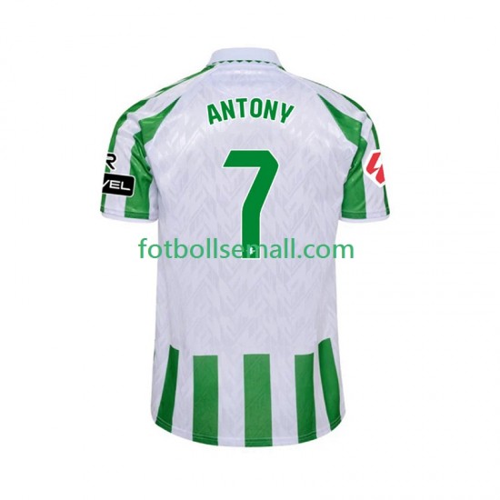 Matchtröjor Real Betis ANTONY 7 2024-2025 Kortärmad till Herr (1:a ställ)