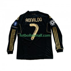 Matchtröjor Real Madrid Cristiano Ronaldo 7 2011-2012 Långärmad till Herr (2:a ställ)