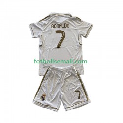 Matchtröjor Real Madrid Cristiano Ronaldo 7 Retro 2011-2012 Kortärmad till Barn (1:a ställ)
