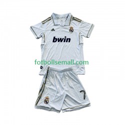 Matchtröjor Real Madrid Cristiano Ronaldo 7 Retro 2011-2012 Kortärmad till Barn (1:a ställ)