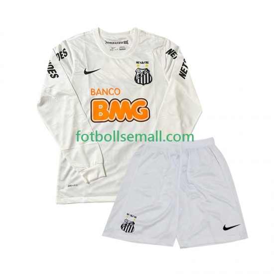 Matchtröjor Santos Retro 2011-2012 Långärmad till Barn (1:a ställ)
