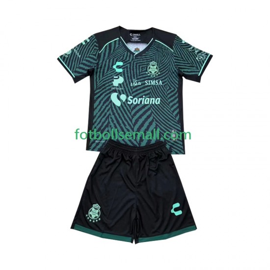 Matchtröjor Santos Laguna 2024-2025 Kortärmad till Barn (2:a ställ)