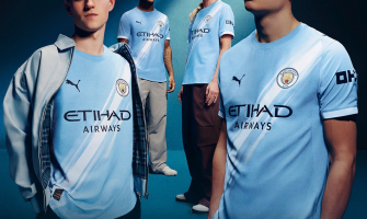 Manchester Citys hemmatröja 2025-26