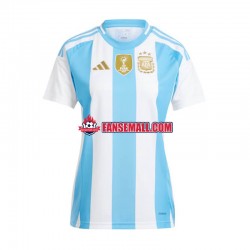 Blå Vit Matchtröjor Argentina Copa America 2024 Kortärmad till Dam (1:a ställ) Blå Vit Matchtröjor Argentina Copa America 2024 Kortärmad till Dam (1:a ställ)