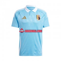 Blå Matchtröjor Belgien Euro 2024 Kortärmad till Herr (2:a ställ) Blå Matchtröjor Belgien Euro 2024 Kortärmad till Herr (2:a ställ)