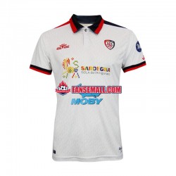 Matchtröjor Cagliari 2023-2024 Kortärmad till Herr (2:a ställ)