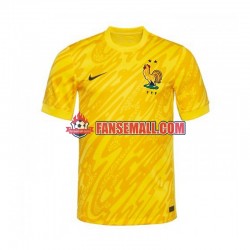 Gul Matchtröjor Frankrike Målvaktströja Euro 2024 Kortärmad till Herr (1:a ställ) Gul Matchtröjor Frankrike Målvaktströja Euro 2024 Kortärmad till Herr (1:a ställ)