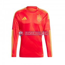 Matchtröjor Spanien Euro 2024 Långärmad till Herr (1:a ställ)