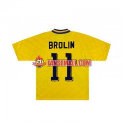 Matchtröjor Sverige Brolin 11 Retro 1994 Kortärmad till Herr (1:a ställ) Matchtröjor Sverige Brolin 11 Retro 1994 Kortärmad till Herr (1:a ställ)