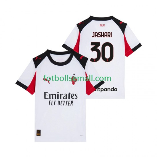Matchtröjor AC Milan Ardon Jashari 30 2025-2026 Kortärmad till Herr (2:a ställ)