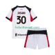 Matchtröjor AC Milan Ardon Jashari 30 2025-2026 Kortärmad till Barn (2:a ställ)