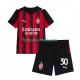Matchtröjor AC Milan Ardon Jashari 30 2025-2026 Kortärmad till Barn (1:a ställ)