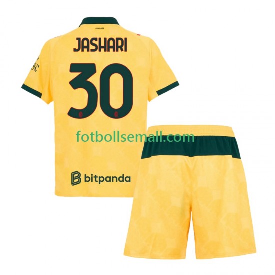 Matchtröjor AC Milan Ardon Jashari 30 2025-2026 Kortärmad till Barn (3:e ställ)
